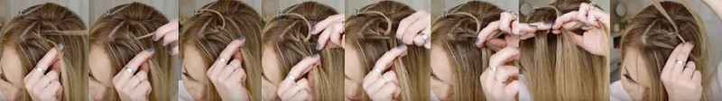 Красивые прически с косами Красивые прически с косами