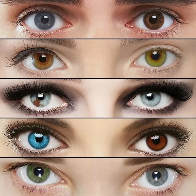 Как красить большие зеленые глаза