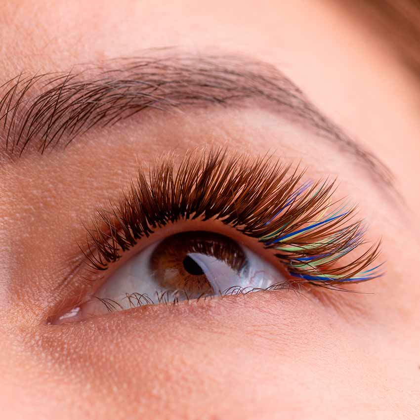 7 видов цветного наращивания ресниц 7 видов цветного наращивания ресниц