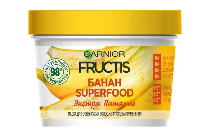 Garnier Fructis, Маска Superfood «Банан»