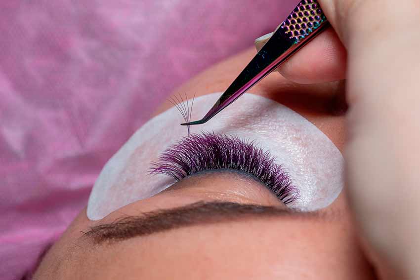 Типы цветного наращивания ресниц Типы цветного наращивания ресниц