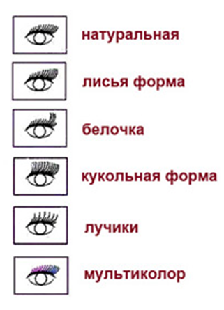Наращивание ресниц 2d 