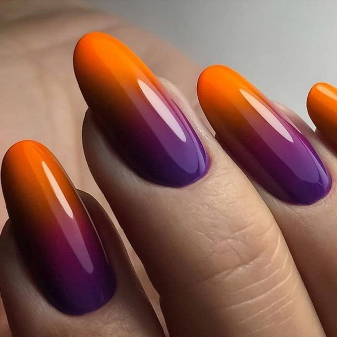Фиолетово-оранжевый