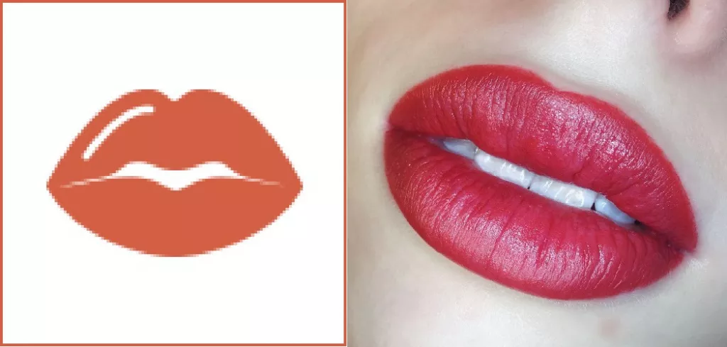 Lip tattoo techniques