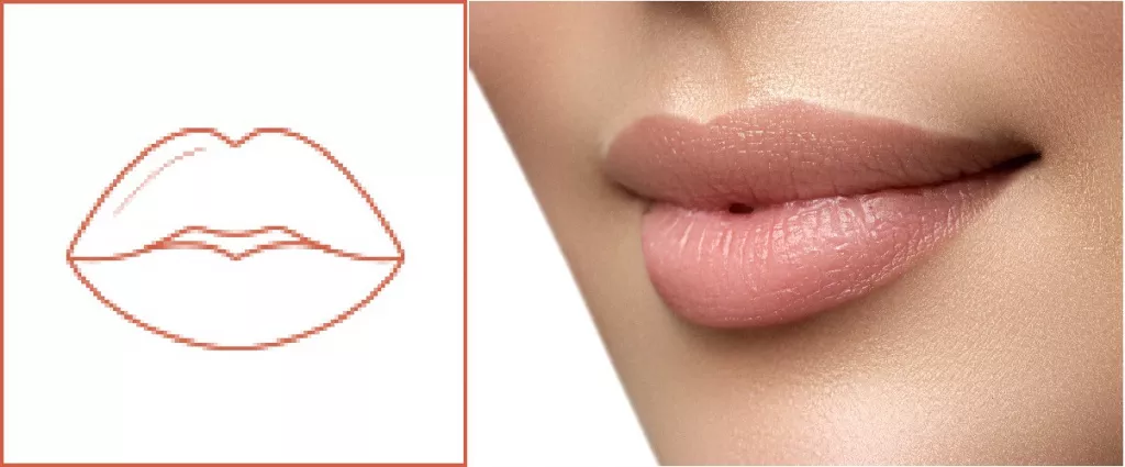 Lip tattoo techniques