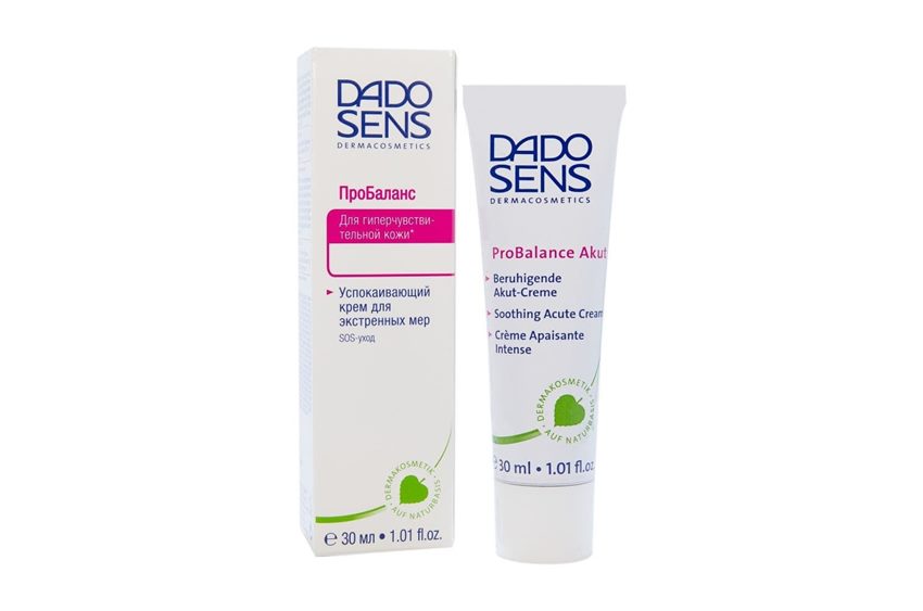 Dado Sens – успокаивающий экстренный крем