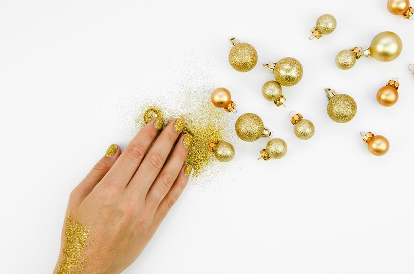 Идеи дизайна ногтей с золотом