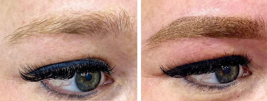 Татуаж бровей волосковым методом: особенности процедуры и примеры работ Татуаж бровей волосковым методом: особенности процедуры и примеры работ