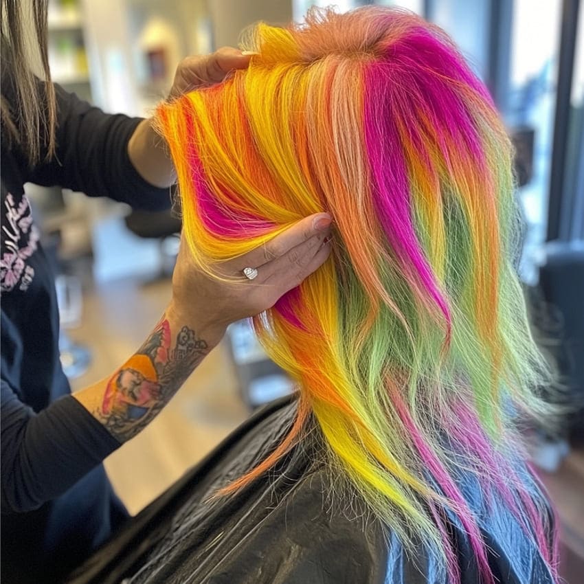 Радужное окрашивание Радужное окрашивание