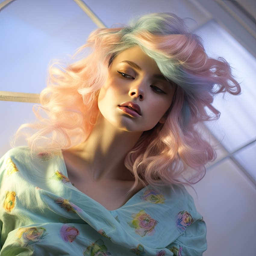 Пастельное окрашивание Пастельное окрашивание