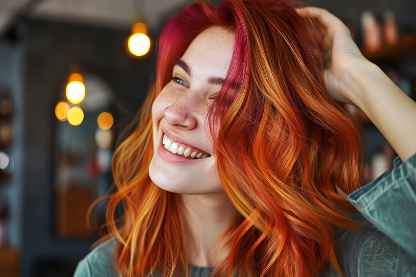 Окрашивание для рыжих волос Окрашивание для рыжих волос