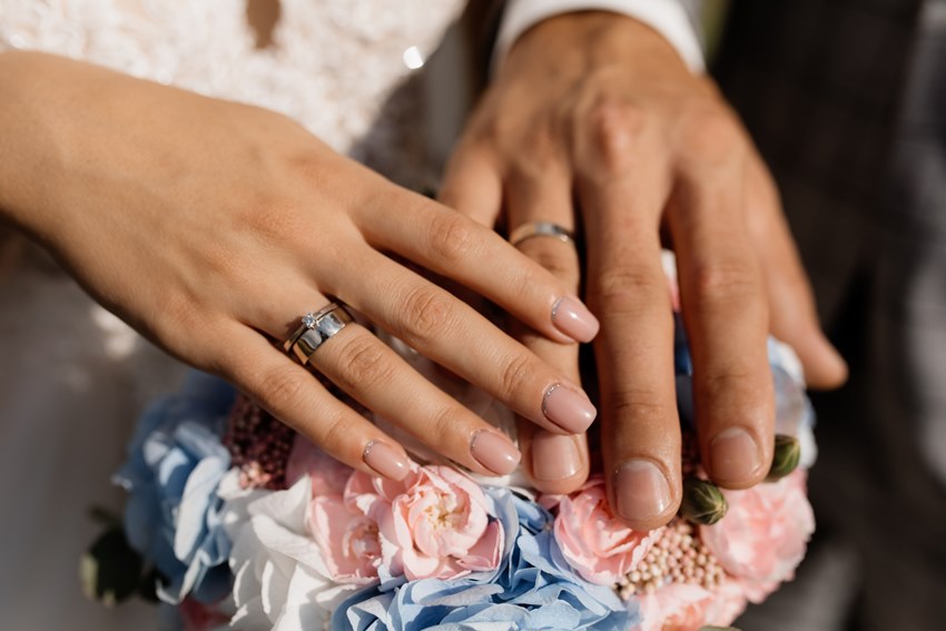 Свадебный маникюр для ногтей разной длины и формы Свадебный маникюр для ногтей разной длины и формы