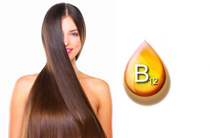 Прием витамина B для волос
